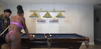 She want to learn how to play pool