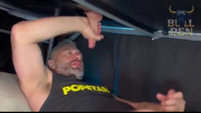 Popstar having fun with partner